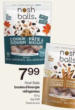 Avril Nosh Balls boules d'énergie réfrigérées offer