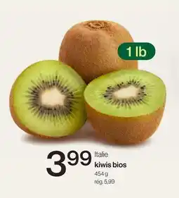 Avril Italie kiwis bios offer
