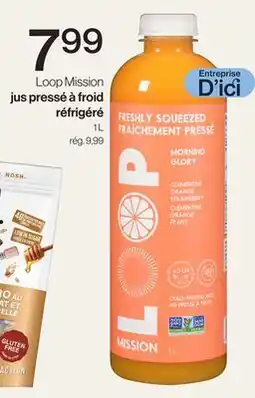 Avril jus pressé à froid réfrigéré offer