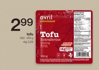 Avril Tofu offer