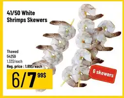 Mayrand 41/50 White Shrimps Skewers offer