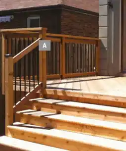 BMR ENSEMBLE POUR RAMPE EN BOIS TRAITÉ offer