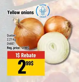 Mayrand Yellow onions offer