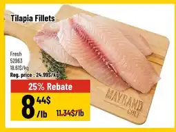 Mayrand Tilapia Fillets offer