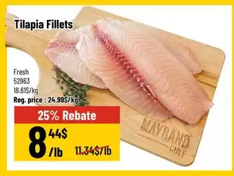 Mayrand Tilapia Fillets offer