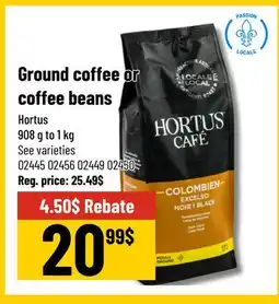 Mayrand Ground coffee or coffee beans offer