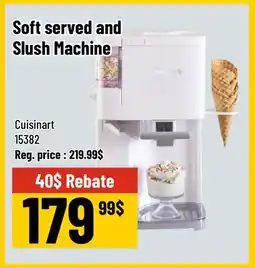 Mayrand Cuisinart Soft Served Ice Cream Machine offer
