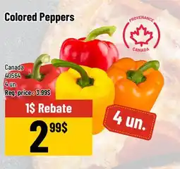 Mayrand Colored Peppers offer
