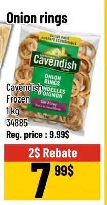 Mayrand Cavendish Onion rings offer