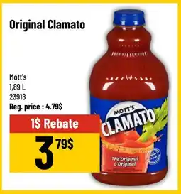 Mayrand Mott's Original Clamato offer