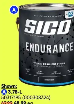 RONA SICO Endurance interior paint offer
