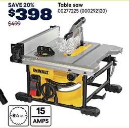 RONA Table saw offer