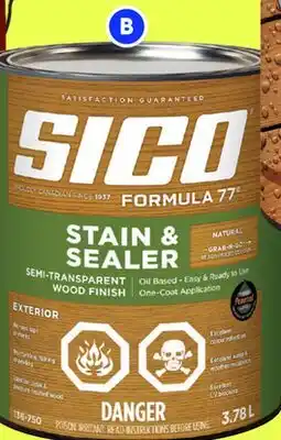RONA SICO exterior stain and paint offer