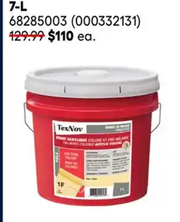 RONA 7-L pails of TEXNOV acrylic finish coating offer