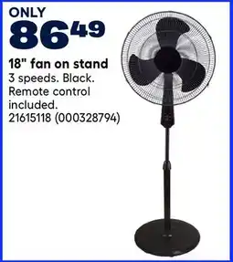 RONA 18 fan on stand offer