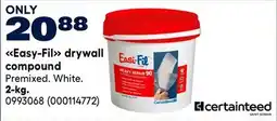 RONA Certainteed Easy-Fil drywall compound, 2-kg offer