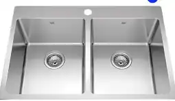RONA 31 x 20.9 stainless steel kitchen sinks offer