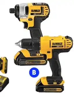 RONA DeWALT 2-piece drill and impact driver combo kit offer
