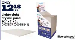 RONA Lightweight drywall panel offer