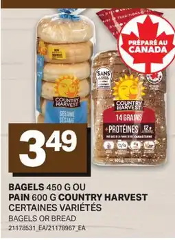 L'Intermarché BAGELS, 450 G OU PAIN, 600 G | BAGELS OR BREAD offer