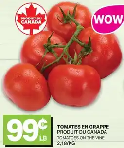L'Intermarché TOMATES EN GRAPPE offer