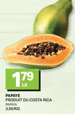 L'Intermarché PAPAYE | PAPAYA offer
