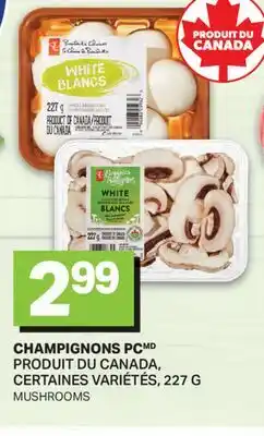L'Intermarché CHAMPIGNONS, 227 G | MUSHROOMS offer