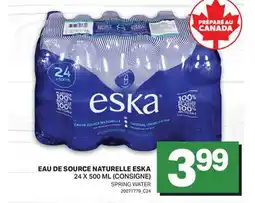 L'Intermarché EAU DE SOURCE NATURELLE, 24 X 500 ML | SPRING WATER offer