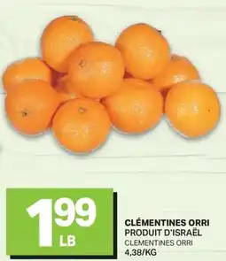 L'Intermarché CLÉMENTINES ORRI | CLEMENTINES ORRI offer