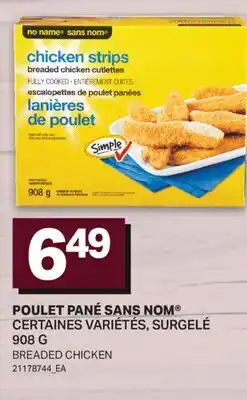 L'Intermarché POULET PANÉ, 908 G | BREADED CHICKEN offer