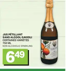 L'Intermarché JUS PÉTILLANT SANS ALCOOL, 750 ML | NON-ALCOHOLIC SPARKLING offer