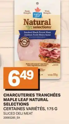 L'Intermarché CERTAINES VARIÉTÉS, 175 G | SLICED DELI MEAT offer
