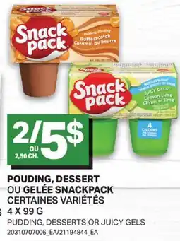 L'Intermarché PUDDING, DESSERT OU GELÉE offer