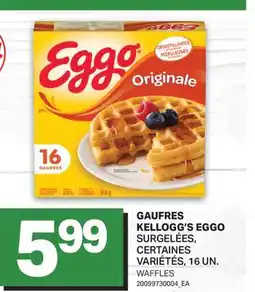 L'Intermarché GAUFRES EGGO SURGELÉES, CERTAINES VARIÉTÉS, 16 UN. | WAFFLES offer