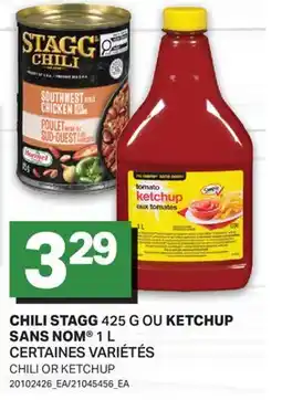 L'Intermarché CHILI STAGG, 425 G OU KETCHUP, 1 L | CHILI OR KETCHUP offer