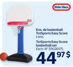 Walmart TotSports Easy Score basketball set offer