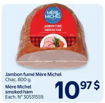 Walmart Mère Michel smoked ham offer