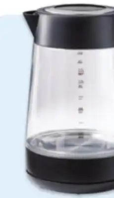 Walmart 1.7 L Glass stainless steel kettle offer