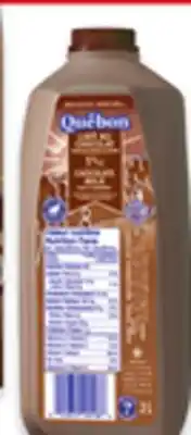 Walmart Québon chocolate milk offer