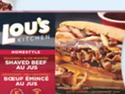 Walmart Lou's Kitchen fully cooked entrees offer