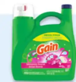 Walmart Gain laundry detergent 100 Loads offer