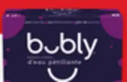 Walmart bubly sparkling water beverages offer