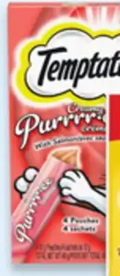 Walmart Temptations cat treats lickables 40 g or 48 g offer