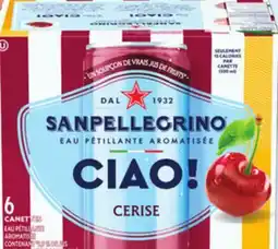 Walmart Sanpellegrino CIAO! flavoured sparkling water offer