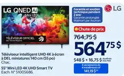 Walmart 55 Mini LED 4K UHD Smart TV offer
