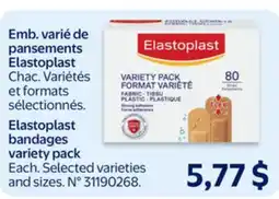 Walmart Elastoplast bandages variety pack offer