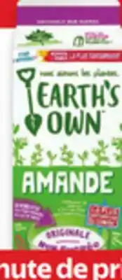 Walmart Earth's Own plant based beverages offer