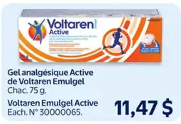 Walmart Voltaren Emulgel Active offer