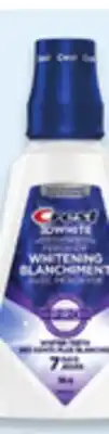 Walmart Crest 3D White whitening rinse offer