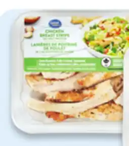 Walmart Great Value fully cooked chicken strips offer